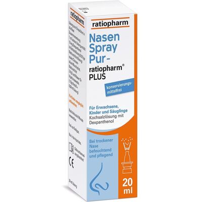 Ratiopharm Plus Nasenspray 20ml - Nasenspray Ratiopharm Plus Nasenspray 20ml - Nasenspray