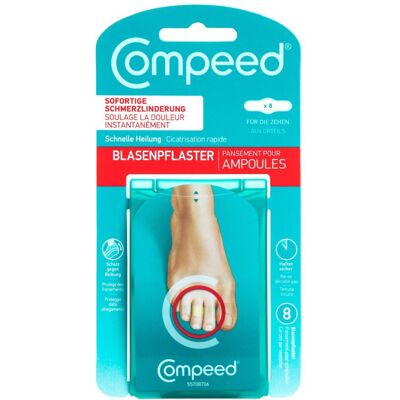 Compeed Blasenpflaster an den Zehen 8stk Compeed Blasenpflaster an den Zehen 8stk