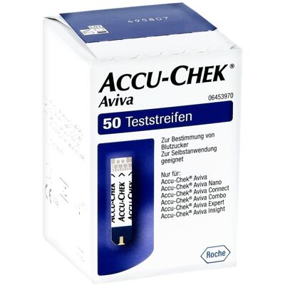 Accu-Chek Aviva Blutzuckerteststreifen - 50 St. Accu-Chek Aviva Blutzuckerteststreifen - 50 St.