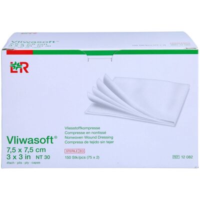 Lohmann & Rauscher Sterile 7,5x7,5cm Vlieskompressen - Medizinisch Lohmann & Rauscher Sterile 7,5x7,5cm Vlieskompressen - Medizinisch
