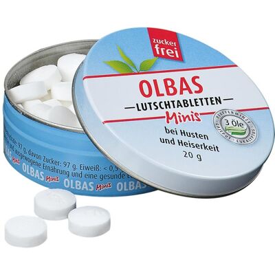 Olbas Minis Lutschtabletten zuckerfrei 20g Olbas Minis Lutschtabletten zuckerfrei 20g