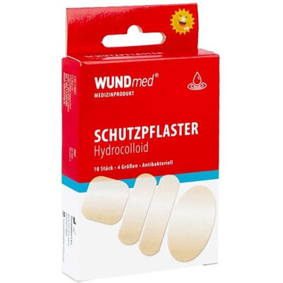 Wundpflaster Hydrocolloid 4 Grössen 10stk Wundpflaster Hydrocolloid 4 Grössen 10stk