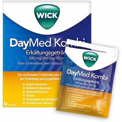 Wick Daymed Kombi Erkältungsgetränk 10stk Wick Daymed Kombi Erkältungsgetränk 10stk