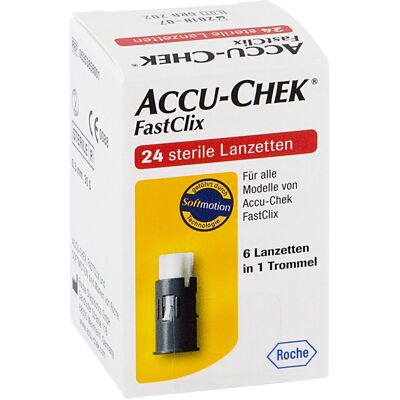 Accu Chek Fastclix Lanzetten 24stk Accu Chek Fastclix Lanzetten 24stk