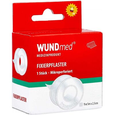 WUNDmed Transparenter Fixierband - Pflaster für Medizinische Anwendungen WUNDmed Transparenter Fixierband - Pflaster für Medizinische Anwendungen