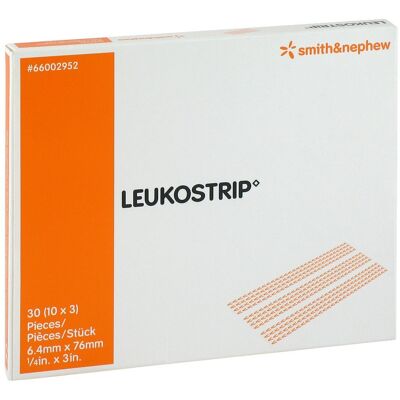 Smith & Nephew Leukostrip Wundnahtstreifen - Wundmanagement Smith & Nephew Leukostrip Wundnahtstreifen - Wundmanagement