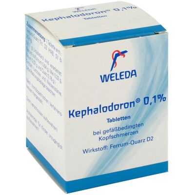 Weleda Kephalodoron 0,1% Tabletten - Kopfschmerzen Weleda Kephalodoron 0,1% Tabletten - Kopfschmerzen