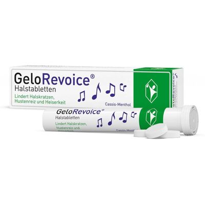 G. Pohl-Boskamp GmbH & Co. KG Gelorevoice Halstabletten Cassis-Menthol Lut.-Tab. 20 St G. Pohl-Boskamp GmbH & Co. KG Gelorevoice Halstabletten Cassis-Menthol Lut.-Tab. 20 St