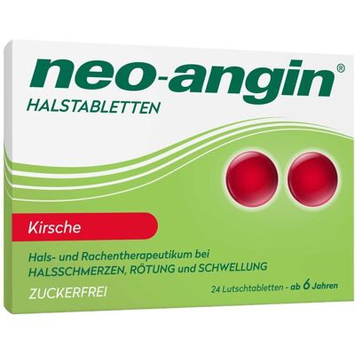 MCM Klosterfrau Vertriebsgesellschaft mbH Neo Angin Kirsche Halstabletten - Halstabletten MCM Klosterfrau Vertriebsgesellschaft mbH Neo Angin Kirsche Halstabletten - Halstabletten