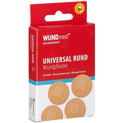 WUNDmed Wundpflaster 2,5 cm rund 20stk WUNDmed Wundpflaster 2,5 cm rund 20stk
