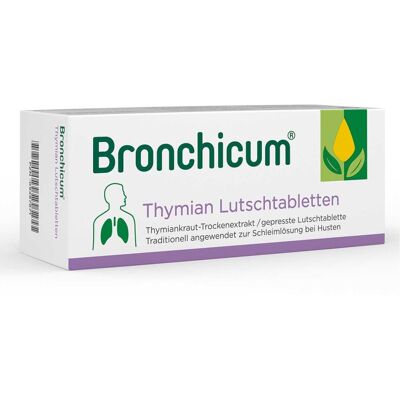 Bronchicum Thymian Lutschtabletten 50stk Bronchicum Thymian Lutschtabletten 50stk