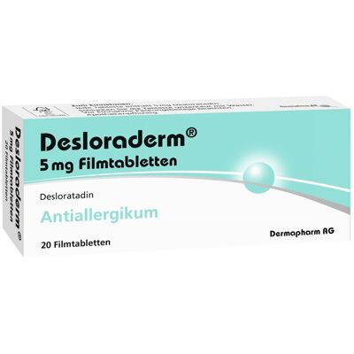 Desloraderm 5mg 20stk Desloraderm 5mg 20stk