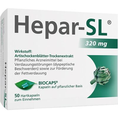 MCM Klosterfrau HEPAR SL 320 mg - Hartkapseln MCM Klosterfrau HEPAR SL 320 mg - Hartkapseln