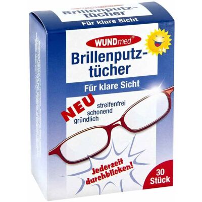 WUNDmed Brillenputztücher 30stk WUNDmed Brillenputztücher 30stk