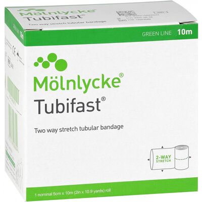 Mölnlycke Tubifast 2-Wege Stretch Grün Verband Mölnlycke Tubifast 2-Wege Stretch Grün Verband