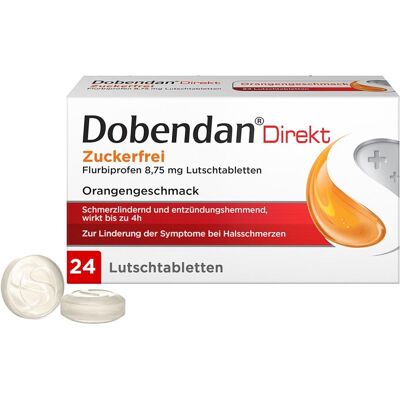 Reckitt Benckiser Dobendan Flurbiprofen - Rachentabletten - Zuckerfrei Reckitt Benckiser Dobendan Flurbiprofen - Rachentabletten - Zuckerfrei