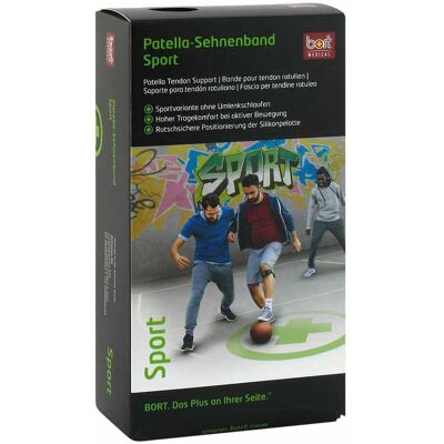 Bort Patella Sehnenband Sport Größe 2 schwarz/grün 1stk Bort Patella Sehnenband Sport Größe 2 schwarz/grün 1stk