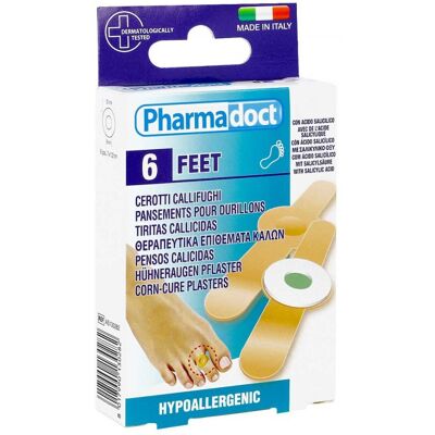Pharmadoct Hühneraugenpflaster mit Salicylsäure 6stk Pharmadoct Hühneraugenpflaster mit Salicylsäure 6stk