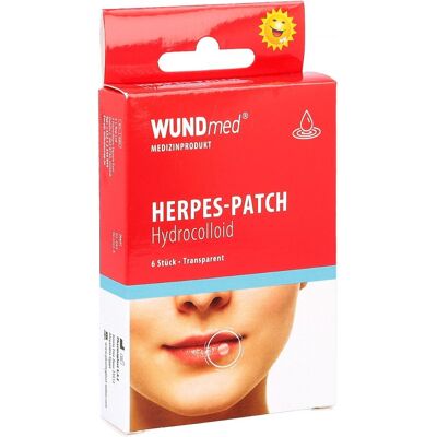 WUNDmed Herpes-Pflaster - Hydrocolloid, 6 Stück WUNDmed Herpes-Pflaster - Hydrocolloid, 6 Stück