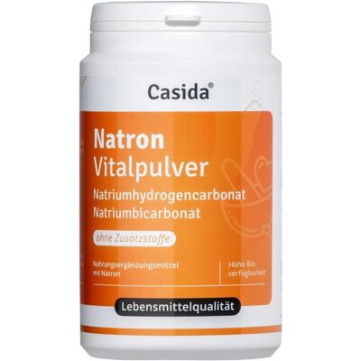 Casida - Natron Vitalpulver - Neutralisiert Säuren - 300 g Casida - Natron Vitalpulver - Neutralisiert Säuren - 300 g