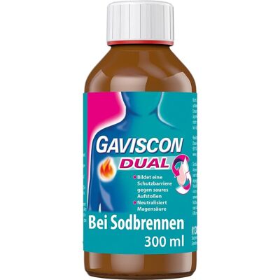 GAVISCON Dual Suspension - Sodbrennen lindern GAVISCON Dual Suspension - Sodbrennen lindern