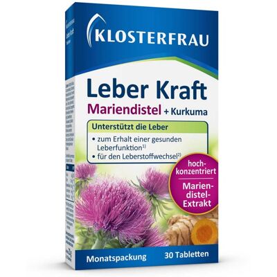 Klosterfrau Leber Kraft Tabletten 30stk Klosterfrau Leber Kraft Tabletten 30stk