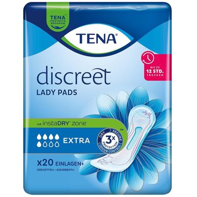 Tena Lady Discreet Extra 20stk Tena Lady Discreet Extra 20stk