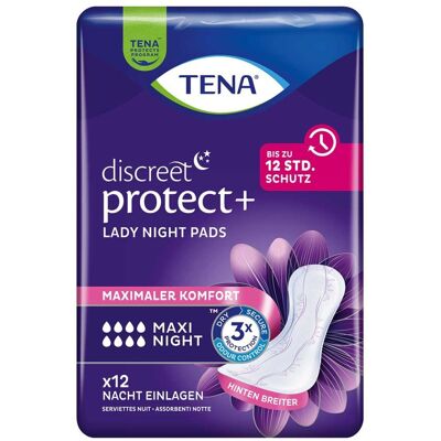 Tena Lady Discreet Einlagen maxi night 12stk Tena Lady Discreet Einlagen maxi night 12stk
