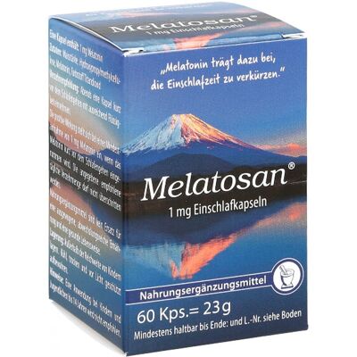 Melatosan 1 mg Einschlafkapseln 60stk Melatosan 1 mg Einschlafkapseln 60stk