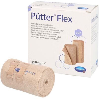 Pütter Flex Duo Binde 8/10 cmx5 m 2stk Pütter Flex Duo Binde 8/10 cmx5 m 2stk