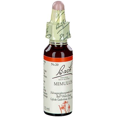 Bachblüten Original 20 Mimulus Tropfen 10ml Bachblüten Original 20 Mimulus Tropfen 10ml