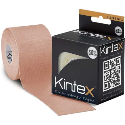 Kintex Kinesiologie Tape classic 5 cm x 5 m beige 1stk Kintex Kinesiologie Tape classic 5 cm x 5 m beige 1stk