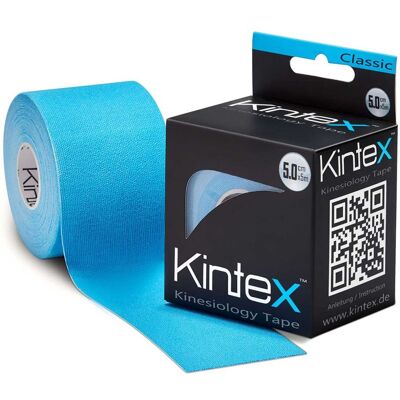 Kintex Kinesiologie Tape classic 5 cm x 5 m blau 1stk Kintex Kinesiologie Tape classic 5 cm x 5 m blau 1stk