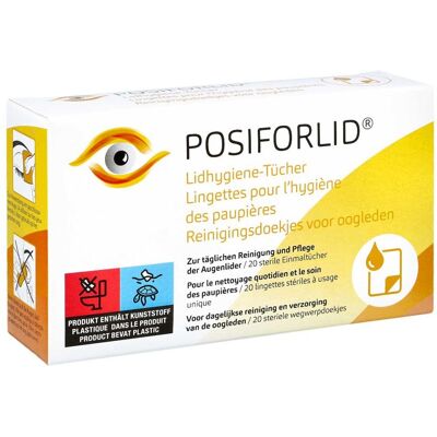 Posiforlid Lidhygiene-Tücher 20stk Posiforlid Lidhygiene-Tücher 20stk