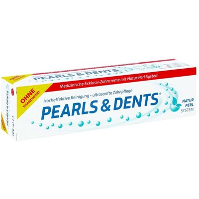 Pearls & Dents Natürliche Zahnpasta - Ohne Titandioxid - 100 ml Pearls & Dents Natürliche Zahnpasta - Ohne Titandioxid - 100 ml