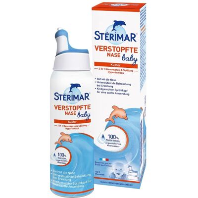 Sterimar Nasenspray Verstopfte Nase Baby Ab 3 Monat € 100ml Sterimar Nasenspray Verstopfte Nase Baby Ab 3 Monat € 100ml