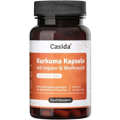 Casida KURKUMA+INGWER+Weihrauch Kapseln - Nahrungsergänzung Casida KURKUMA+INGWER+Weihrauch Kapseln - Nahrungsergänzung