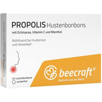 Beecraft Propolis Husten-bonbons 24stk Beecraft Propolis Husten-bonbons 24stk