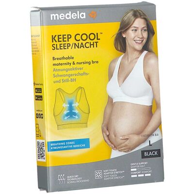 Medela Keep Cool Schlaf Bh L Schwarz 1stk Medela Keep Cool Schlaf Bh L Schwarz 1stk