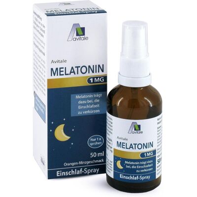 Avitale GmbH Melatonin 1 mg Einschlaf-Spray - Schlafhilfe Avitale GmbH Melatonin 1 mg Einschlaf-Spray - Schlafhilfe