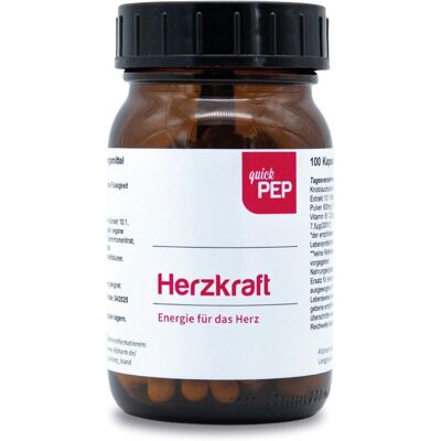 ALLPHARM Quickpep Herzkraft Kapseln 100stk ALLPHARM Quickpep Herzkraft Kapseln 100stk
