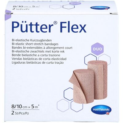 Pütter Flex Duo Binde 8/10 Cmx5 M 2stk Pütter Flex Duo Binde 8/10 Cmx5 M 2stk