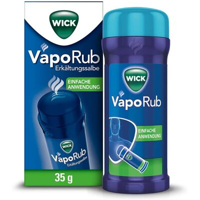 Wick Vaporub Erkältungssalbe im Applikator 35g Wick Vaporub Erkältungssalbe im Applikator 35g