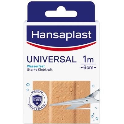 Hansaplast Universal Pflaster Wasserfest 6 cm x 1 m 1stk Hansaplast Universal Pflaster Wasserfest 6 cm x 1 m 1stk