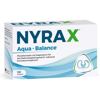 NYRAX Aqua Balance - Magnesium, Vegan - Unterstützt Elektrolytgleichgewicht - Nahrungsergänzung NYRAX Aqua Balance - Magnesium, Vegan - Unterstützt Elektrolytgleichgewicht - Nahrungsergänzung