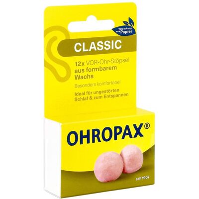 Ohropax Classic Wachs Stöpsel 12stk Ohropax Classic Wachs Stöpsel 12stk
