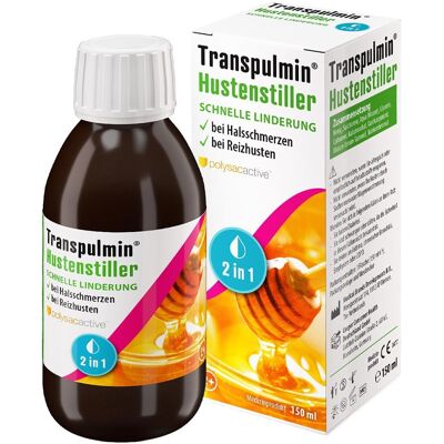 Transpulmin Hustenstiller 150ml Transpulmin Hustenstiller 150ml