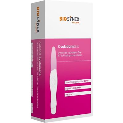Biosynex Ovulationstest Urin 1X10stk Biosynex Ovulationstest Urin 1X10stk