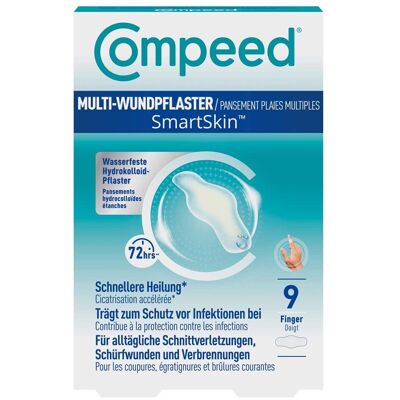 Compeed Multi-wundpflaster Smartskin Finger 9stk Compeed Multi-wundpflaster Smartskin Finger 9stk