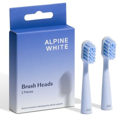 Alpine White Bürstenköpfe 2stk Alpine White Bürstenköpfe 2stk